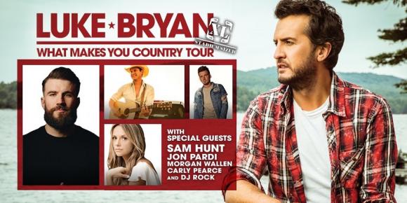 Luke Bryan, Jon Pardi & Carly Pearce at Big Sky Brewing Company Amphitheater