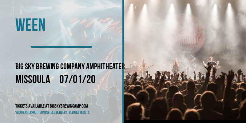 Ween at Big Sky Brewing Company Amphitheater tickets Ween at Big Sky Brewing Company Amphitheater